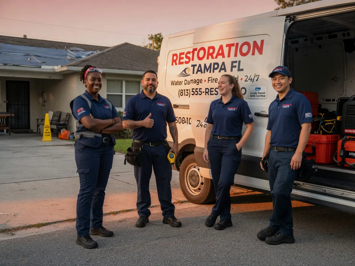Water Damage Restoration company in Alvord, TX